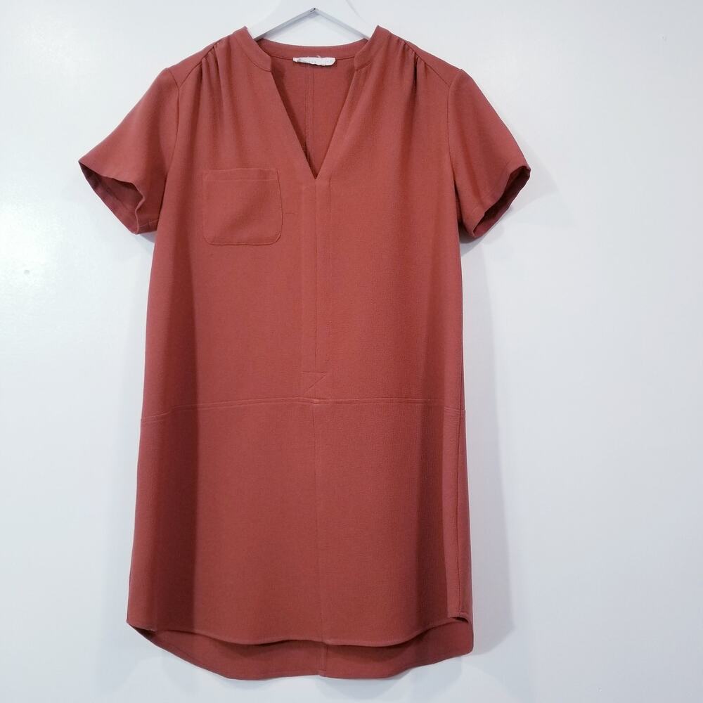 Lush Women Shift Dress V-Neck